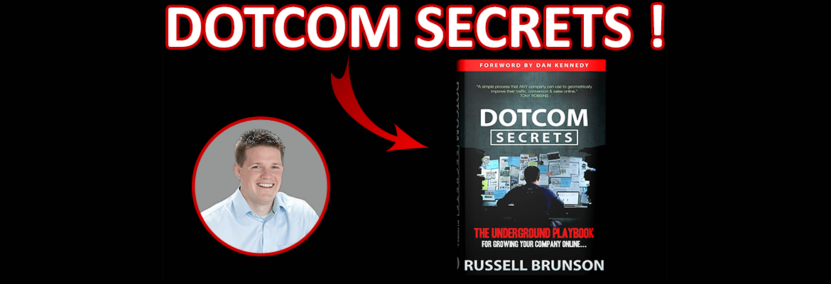 Dotcom Secrets Book par Russell Brunson de Clickfunnels : les secrets d'internet