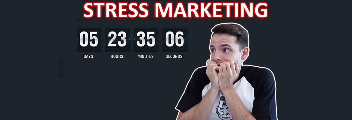 STRESS MARKETING : 6 techniques marketing pour augmenter le taux de conversion d'une page de vente