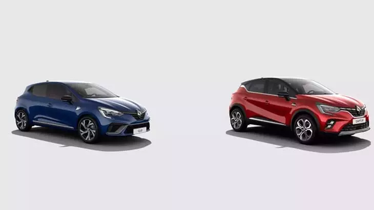 Exemple d'upsell par montée en Gamme (Clio à Captur) chez Renault