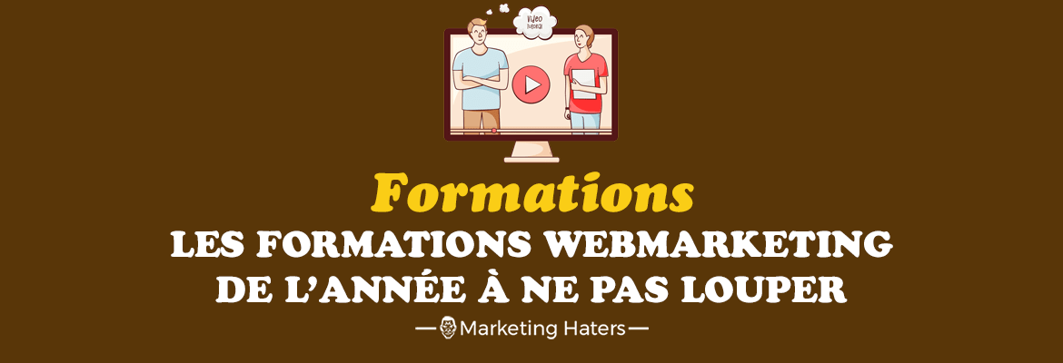 formation webmarketing de l'année