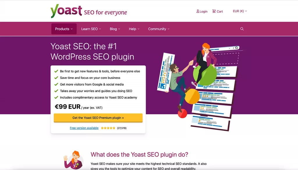 Le plugin WordPress Yoast SEO