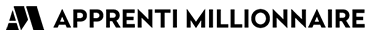 logo noir apprenti millionnaire