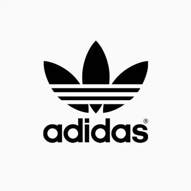 Le logo de la marque Adidas