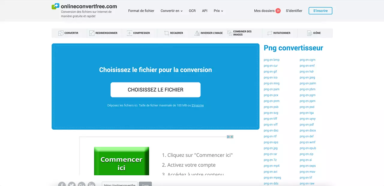 Le site onlineconvertfree : un outil pour convertir une image sans perte de qualité