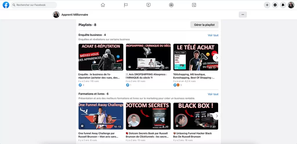 Monétiser sa page Facebook grâce aux vidéos de votre chaîne YouTube