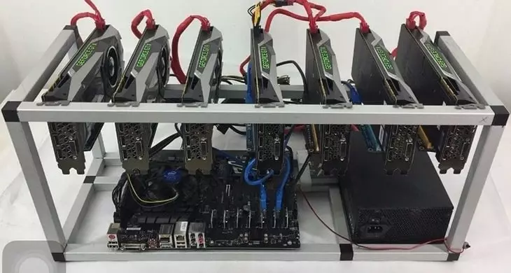 Miner de la crypto monnaie : exemple d'un RIG