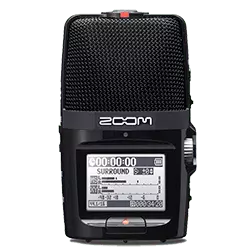 microphone digital audio zoom h2n