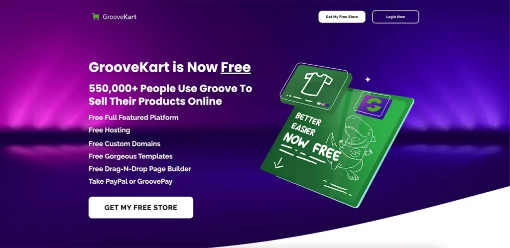 La solution SaaS GrooveKart pour créer un site de vente en ligne
